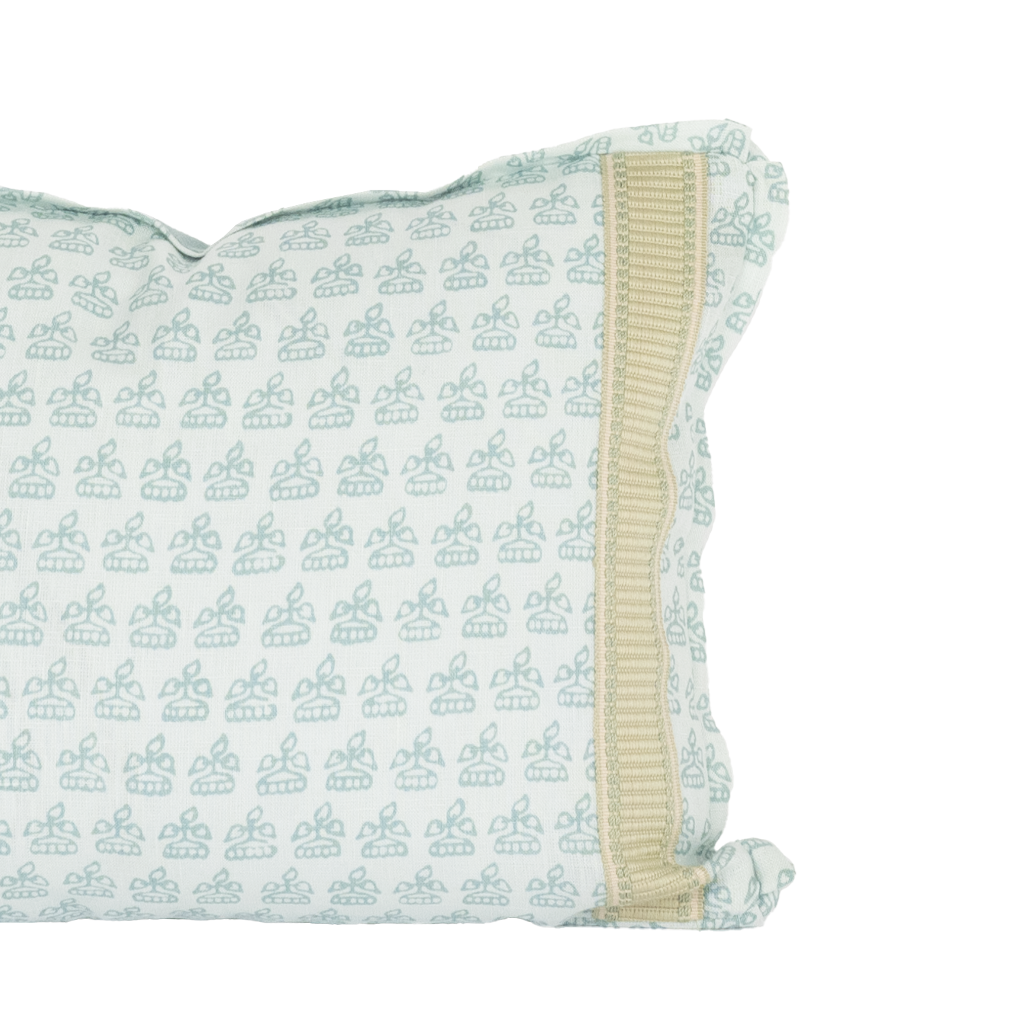 Floral Fixer Lumbar Pillow