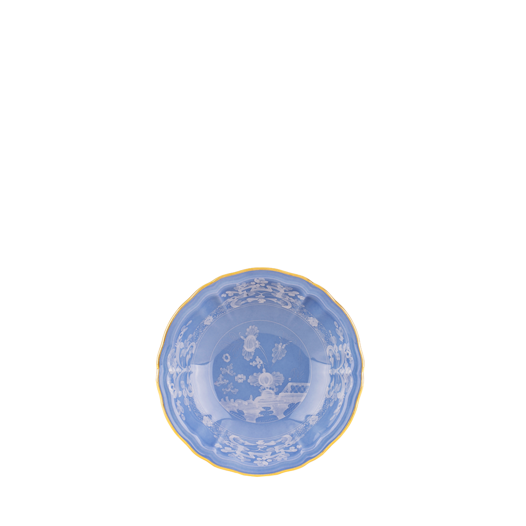 Pervinca Fruit Bowl (Blue Porcelain Dinnerware) | Blue Print