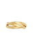 Gold Trio Napkin Ring