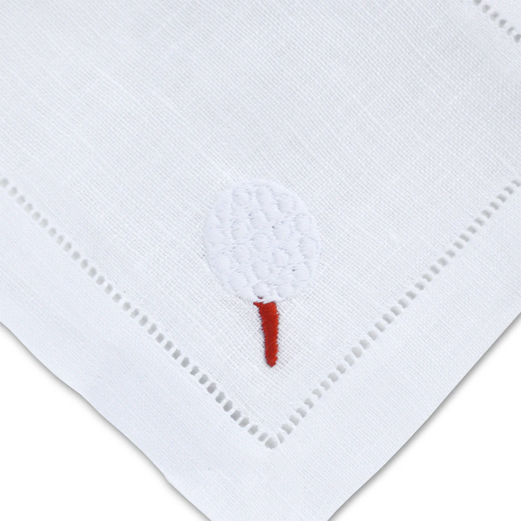 Par-Tee Golf Cocktail Napkins, Set of 4