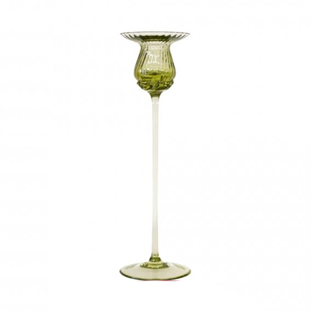 green large candlestick