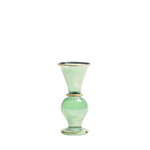 green trumpet vase