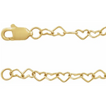 Gold Heart Chain