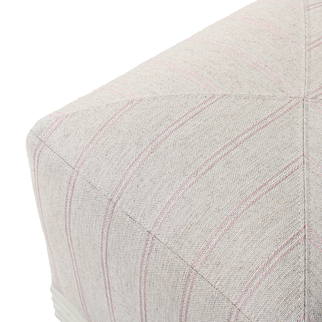 Close-up of a textured fabric surface with subtle pattern