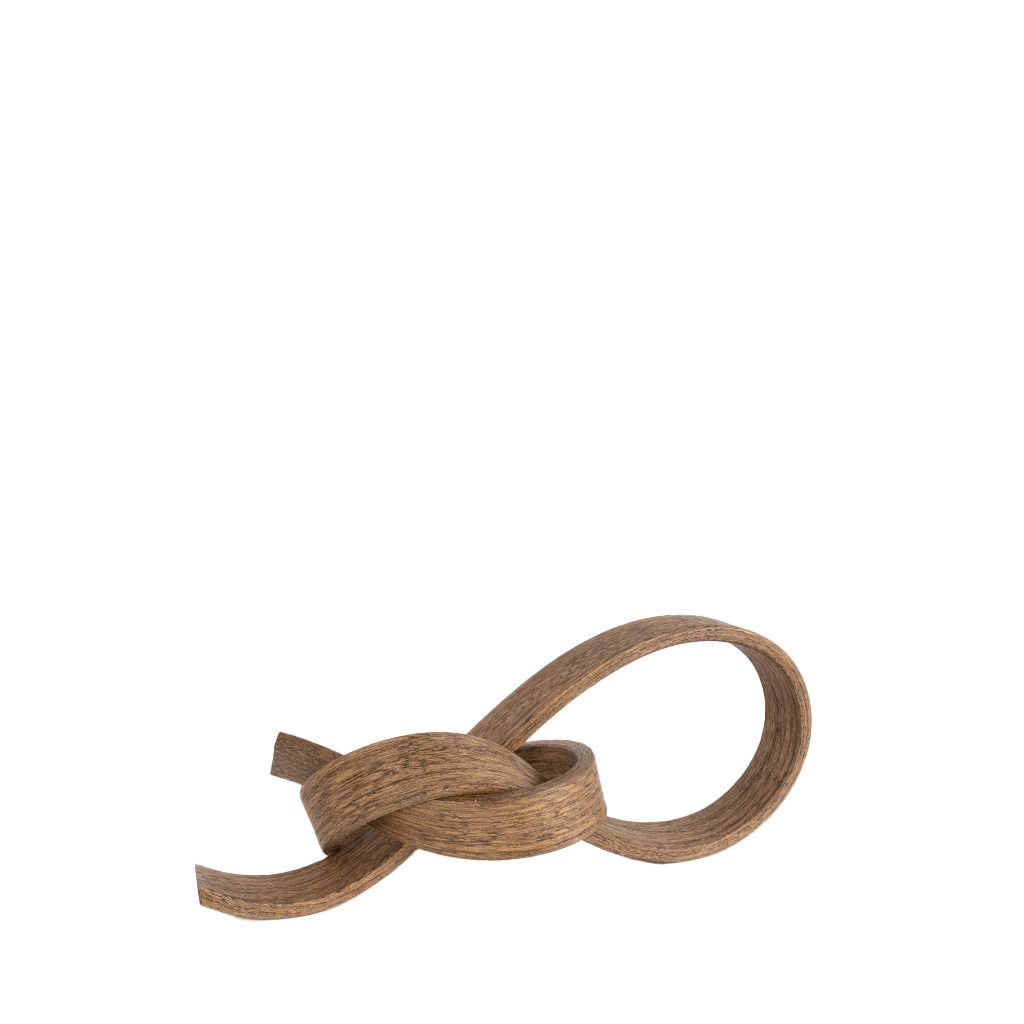 wooden twist knot