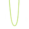 lime corded necklace