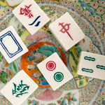 mahjong soap up close