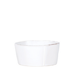 medium white serving bowl