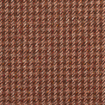 Close-up of brown and beige herringbone pattern fabric