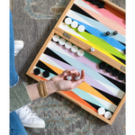 Multicolor Backgammon Set