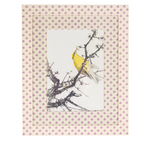 Golden Oriole on Plum Blossom Branch