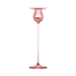 large pink candlestick