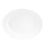 white oval platter