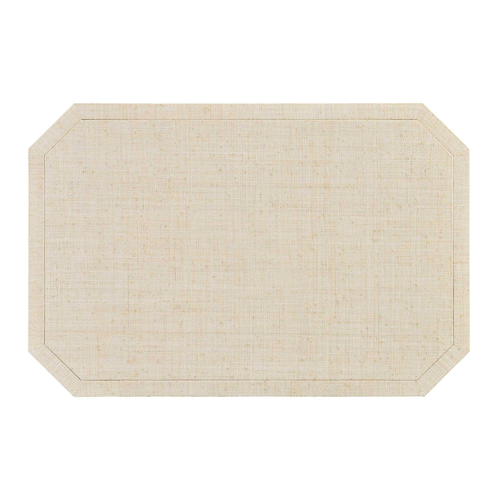 Beige table on a white background