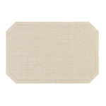 Beige table on a white background