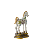 Cloisonne Horse, Pearl