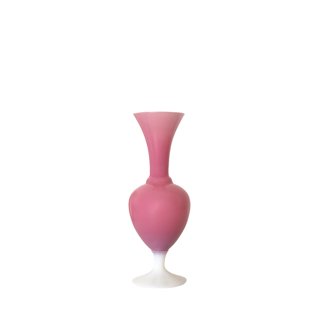 Dahlia Opaline Vase