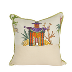 Pink Pagoda Pillow