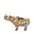 Cloisonne Rhino