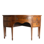 Chatsworth Sideboard with a serpentine front and square tapered legs