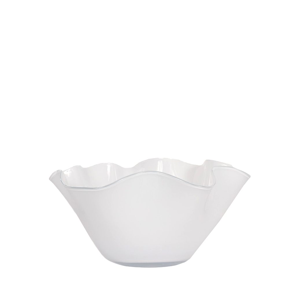Ruffled Glass Centerpiece, Small