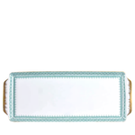 Lace Sandwich Tray, Teal