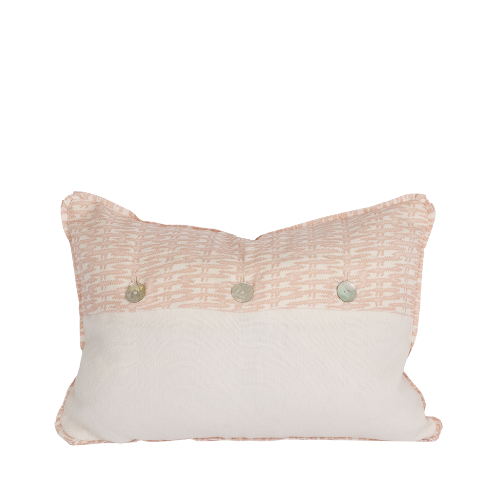 Pink Techno Lumbar Pillow