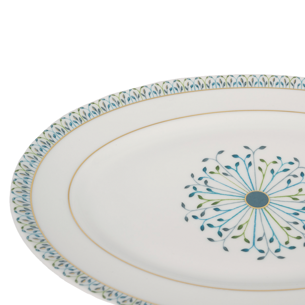 Jardin Oval Serving Platter