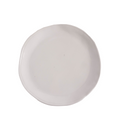 ceramic white dinner plate