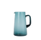 turquoise glass pitcher