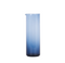 dark blue glass bloom pitcher