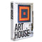 Art House Book cover photograph of home with contemporary art piece