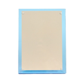 Blue Lucite Picture Frame
