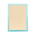 Turquoise Lucite Picture Frame