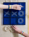 Acrylic Tic Tac Toe Game, Blue