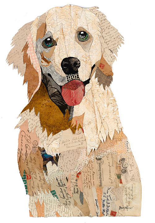 Torn Paper Pet Collage