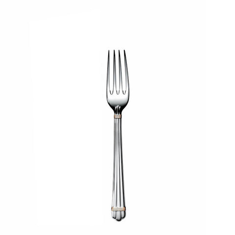 Christofle Aria Flatware, Gold Ring dinner fork