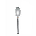 Christofle Aria Flatware, Gold Ring soup spoon