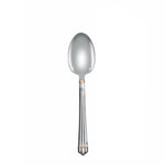 Christofle Aria Flatware, Gold Ring soup spoon