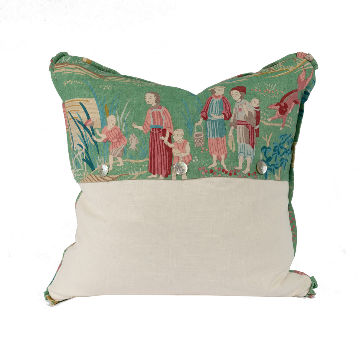 Jaipur Pillow back view