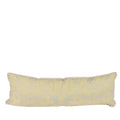Yellow Fortuny Rectangular Bolster Pillow, front