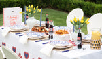 Antibes Napkin, Pearl table setting