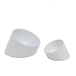 Slant Bowl, small and large, empty