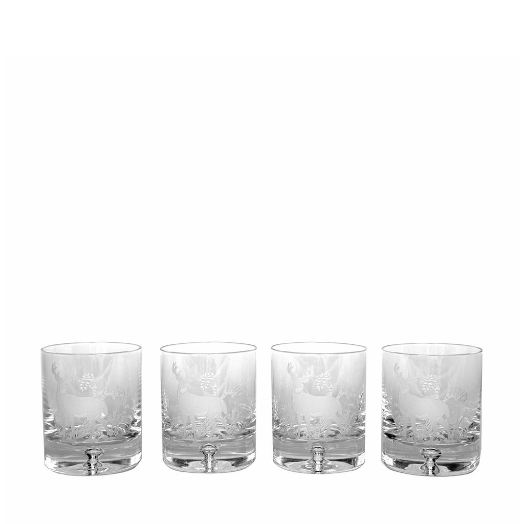 Bucks Rocks Glasses, Set of 4