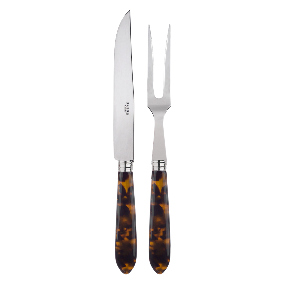 Sabre Paris Tortoise Two Piece Carving Set