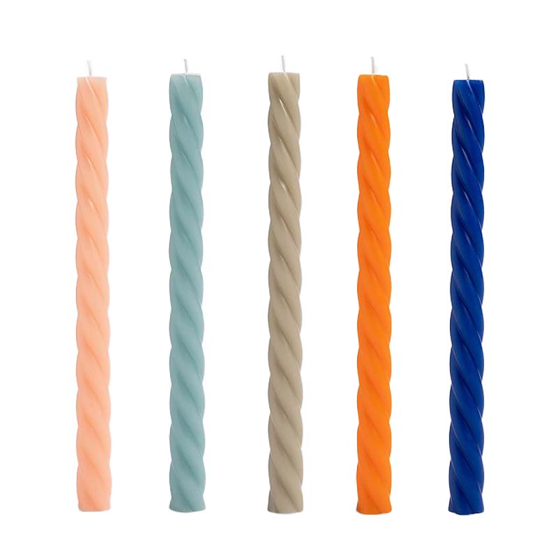 Spiral Candle Set