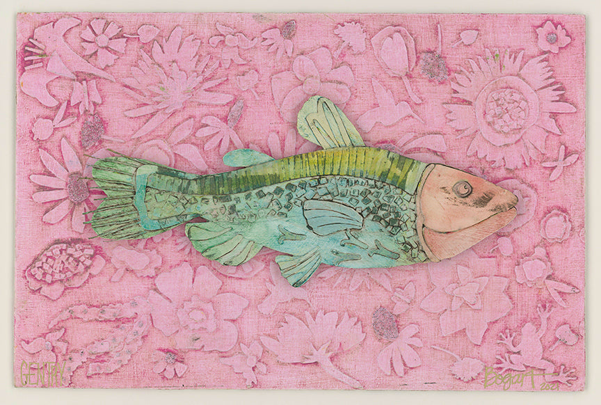 Brenda Bogart Print Catfish 1