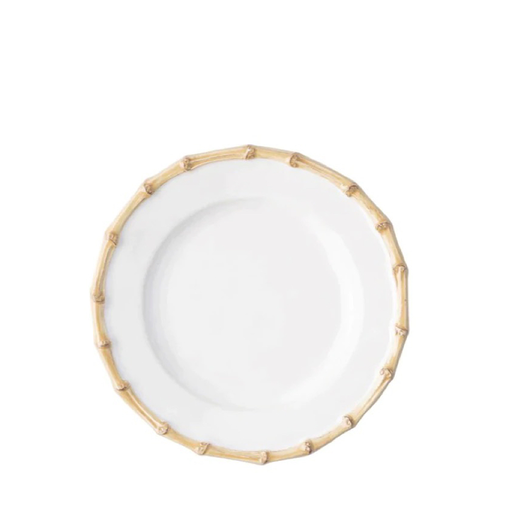 Juliska Classic Bamboo Natural Cocktail Plate