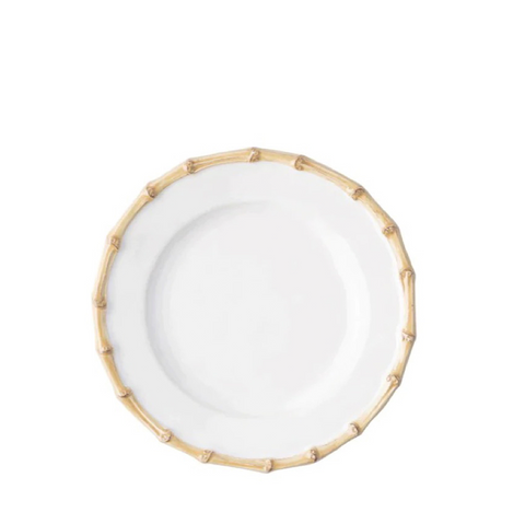 Juliska Classic Bamboo Natural Cocktail Plate