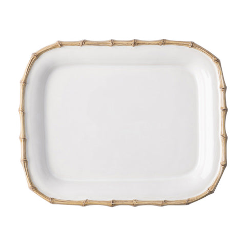 Juliska Classic Bamboo Natural Rectangular Platter